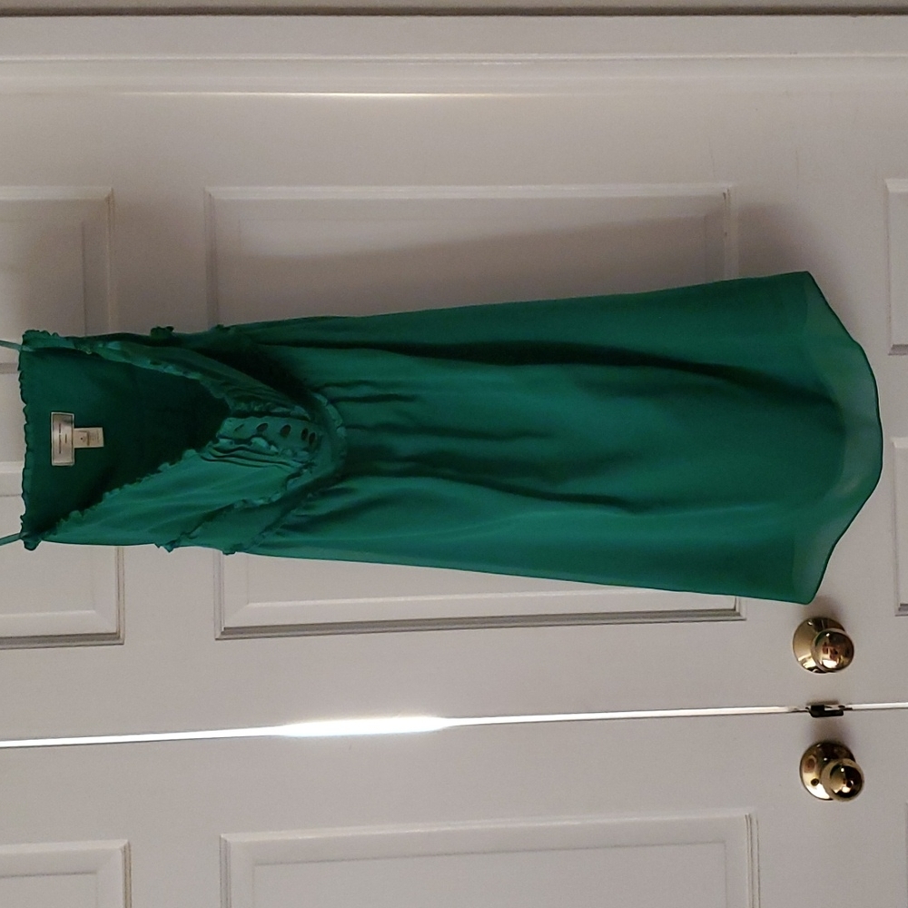 Anthropologie Moulinette Soeurs Silk Strapless Dress
